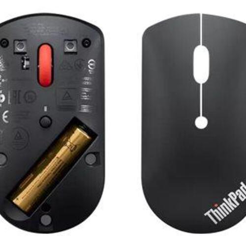 Trådløs mus Lenovo ThinkPad Silent – Bluetooth 5.0, sort