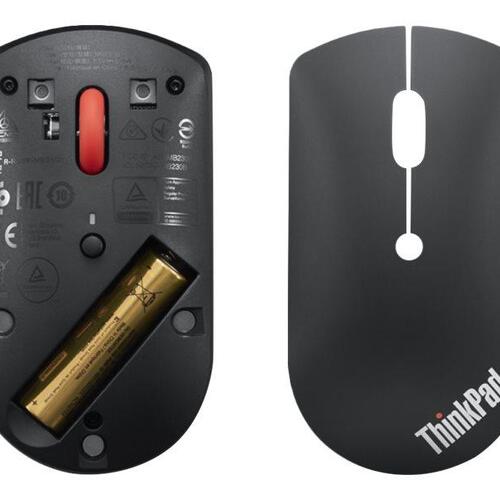 Trådløs mus Lenovo ThinkPad Silent – Bluetooth 5.0, sort