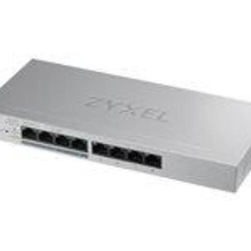 Netværksswitch Zyxel GS1200-8HP v2 – 8-port Gigabit med PoE+
