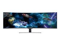 Buet gaming skærm LC-Power 49" QLED 3840 × 1080, 144 Hz
