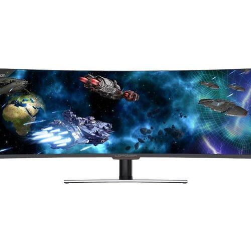 Buet gaming skærm LC-Power 49" QLED 3840 × 1080, 144 Hz