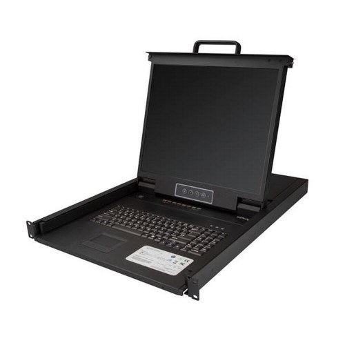 Startech KVM-kontakt RKCONS1908K - 8 porte, TFT LCD, USB/VGA