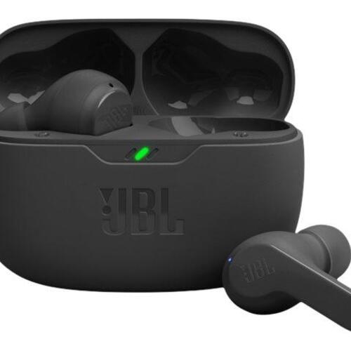 Trådløse in-ear hovedtelefoner JBL Wave Beam – sort