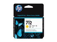 Blækpatron HP 712 gul 29 ml – DesignJet billede