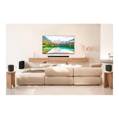 Soundbar Samsung HW-Q930D 9.1.4-kanal med trådløs subwoofer - titansort