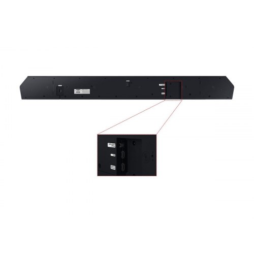 Soundbar Samsung HW-Q930D 9.1.4-kanal med trådløs subwoofer - titansort