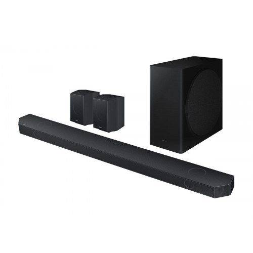Soundbar Samsung HW-Q930D 9.1.4-kanal med trådløs subwoofer - titansort