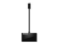 USB-C hub 4 porte – Lenovo Select (2x USB-A, 2x USB-C) billede