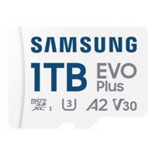 MicroSDXC hukommelseskort Samsung EVO Plus 1 TB (UHS-I, A2, V30)