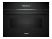 Indbygningsovn Siemens iQ700 sort kombinationsovn 45 l