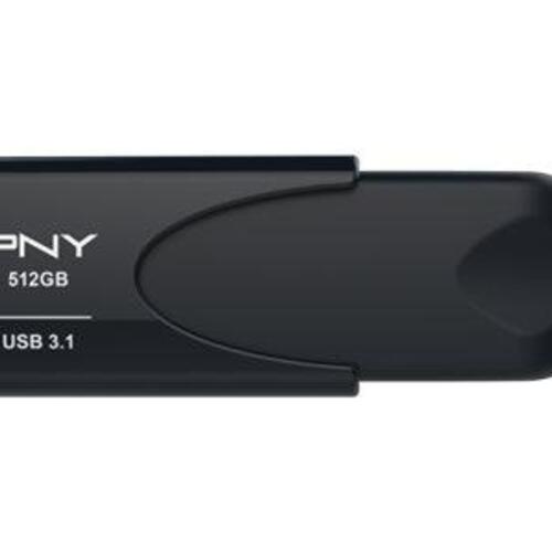 USB stik PNY Attaché 4 512 GB USB 3.1 – sort