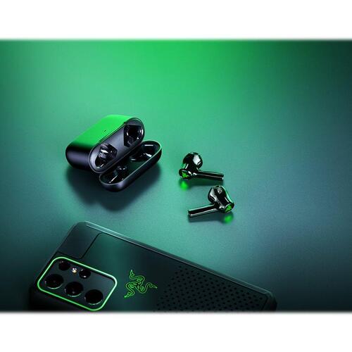 Trådløse øretelefoner Razer Hammerhead True Wireless X – sort