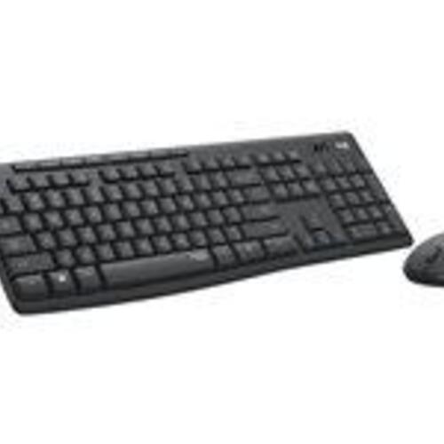Trådløst tastatur og mus – Logitech MK295 Silent (grafit)