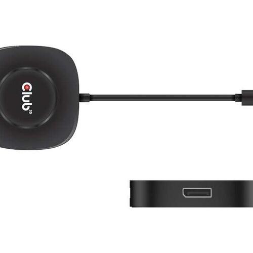 USB-C dockingstation Club 3D til 3x DisplayPort (USB?C 3.2 Gen 1) – Sort