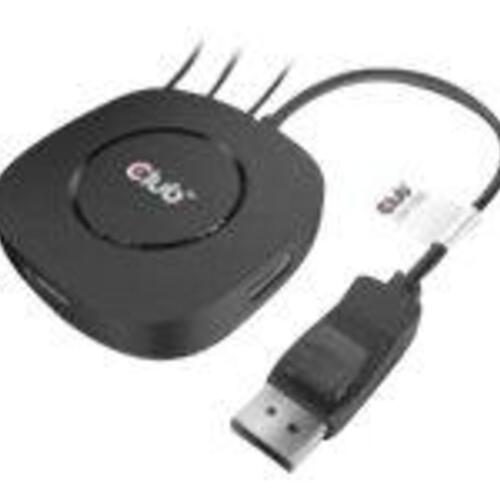 USB-C dockingstation Club 3D til 3x DisplayPort (USB?C 3.2 Gen 1) – Sort
