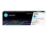 Toner til laserprinter HP 219X cyan - højtydende billede