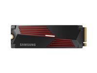 SSD harddisk Samsung 990 PRO 4 TB M.2 NVMe PCIe 4.0 med kølelegeme billede