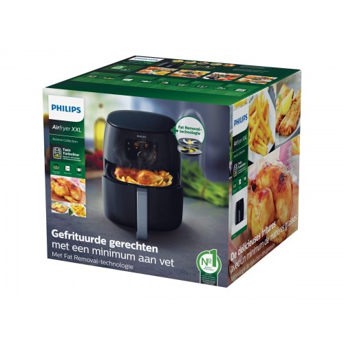 Airfryer Philips Avance XXL HD9650 Twin TurboStar 2,2 kW – sort