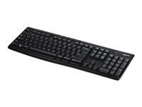 Trådløst tastatur Logitech K270 – fuld størrelse, hollandsk layout