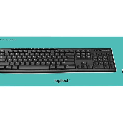 Trådløst tastatur Logitech K270 – fuld størrelse, hollandsk layout