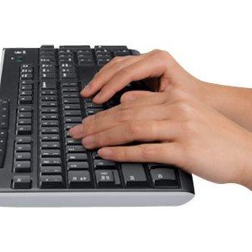 Trådløst tastatur Logitech K270 – fuld størrelse, hollandsk layout