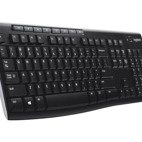 Trådløst tastatur Logitech K270 – fuld størrelse, hollandsk layout