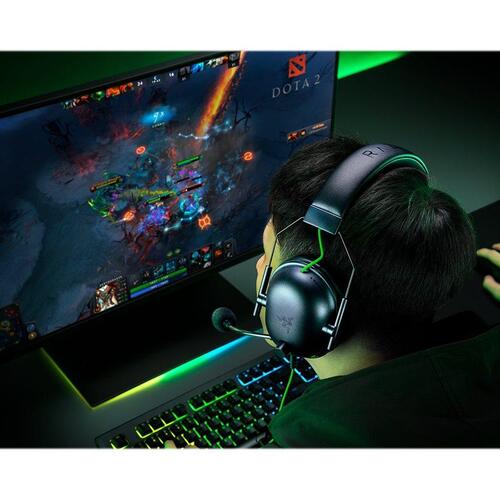 Gaming headset Razer BlackShark V2 X – kablet, sort