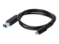 USB-C kabel til USB-B 1,0 m - Club 3D billede
