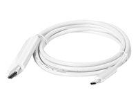 USB-C til HDMI kabel 1,8 m - Club 3D CAC-1514, hvid billede