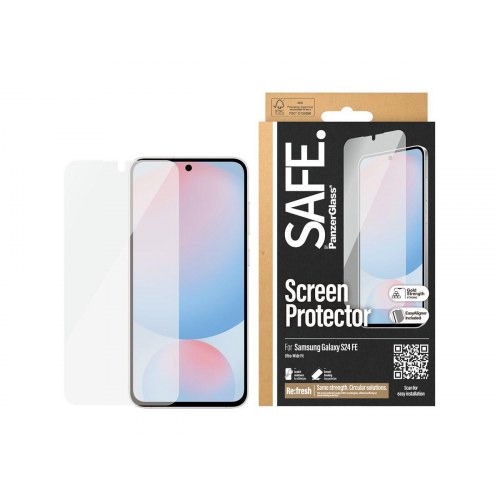 Skærmbeskytter til Samsung Galaxy S24 FE – PanzerGlass SAFE.