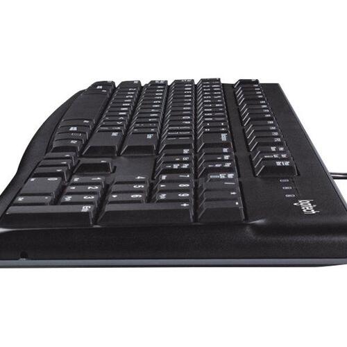 Tastatur og mus med kabel – Logitech MK120, USB, QWERTY US International