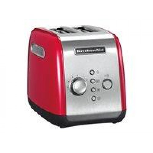 Brødrister KitchenAid 5KMT221 – 2 skiver, empire-rød, 1.100 W