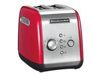Brødrister KitchenAid 5KMT221 – 2 skiver, empire-rød, 1.100 W