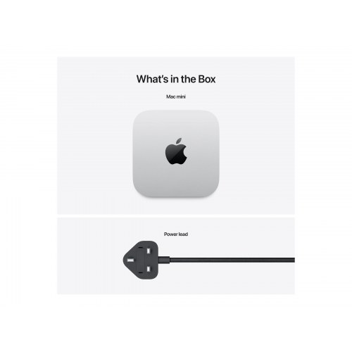 Stationær PC Apple Mac mini M4 24 GB/512 GB (sølv)