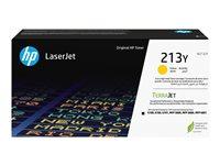Toner til laserprinter HP 213Y gul - høj kapacitet (12.000 sider) billede