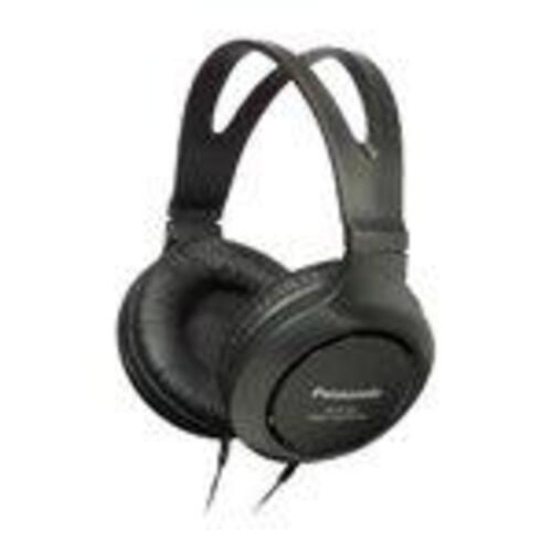 Hovedtelefoner med kabel – Panasonic RP-HT161E-K, sort
