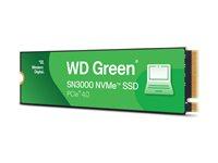 SSD M.2 NVMe PCIe 4.0 - WD Green SN3000 500 GB billede