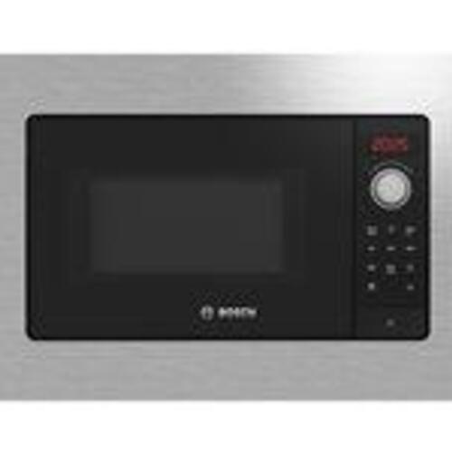 Mikrobølgeovn til indbygning Bosch Serie 2 BFL623MS3, rustfrit stål, 20 l, 800 W
