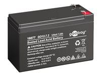 Batteri 12 V blysyre 7,2 Ah - Goobay GO12-7.2 billede