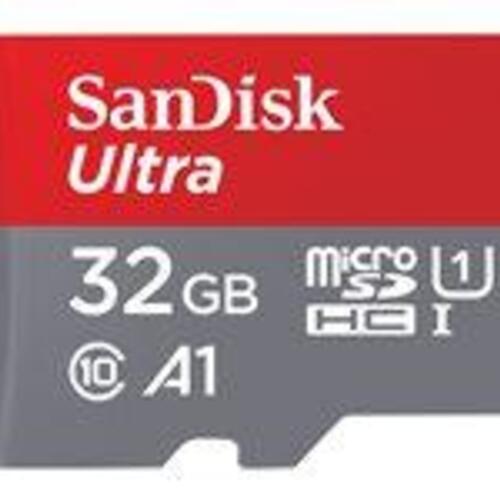 Hukommelseskort SanDisk Ultra microSDHC 32 GB 120 MB/s