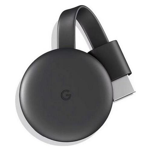 TV-afspiller Google ChromeCast v3 1080 px WiFi 5 GHz Grå