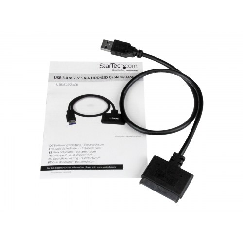 USB til SATA kabel 2,5" - StarTech.com USB 3.0 til SATA III adapter til SSD/HDD