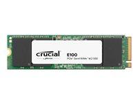 SSD M.2 NVMe Crucial E100 1 TB PCIe 4.0 x4 billede