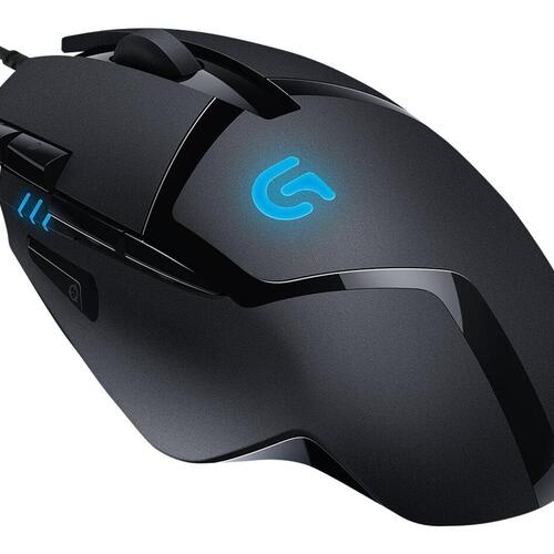 Gaming mus Logitech Hyperion Fury G402, kablet, sort