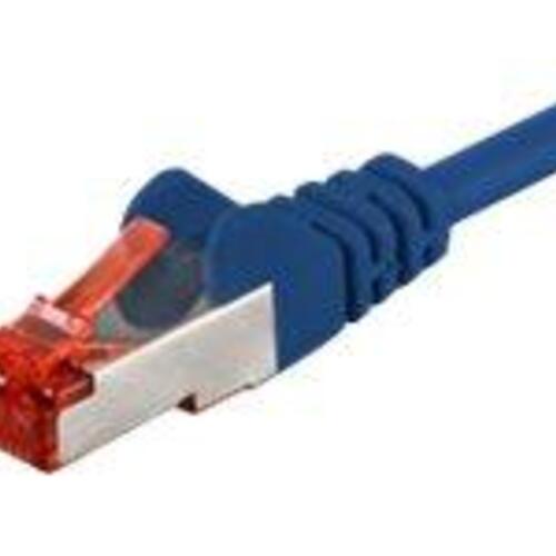 Netværkskabel CAT 6 Goobay S/FTP PiMF 1 m – blå