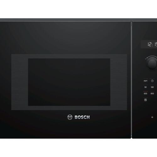 Mikrobølgeovn til indbygning Bosch Serie 6 BFL524MB0 – sort, 20 l, 800 W