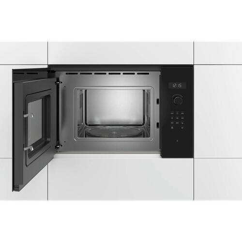 Mikrobølgeovn til indbygning Bosch Serie 6 BFL524MB0 – sort, 20 l, 800 W