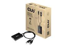DisplayPort til DVI adapterkabel – Club 3D CAC-1010-A, 60 cm, sort billede
