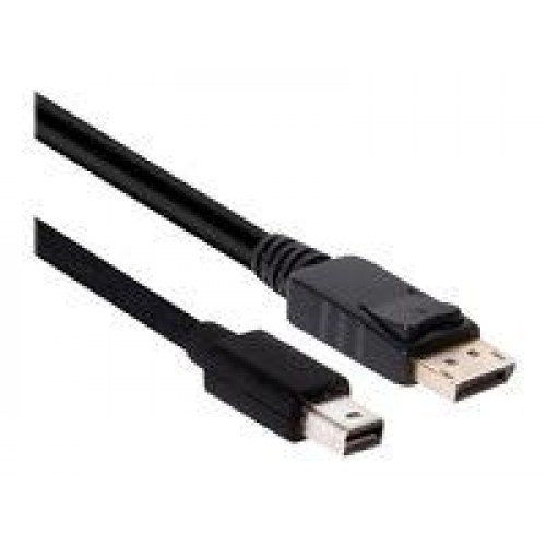 DisplayPort kabel Club 3D – Mini DisplayPort til DisplayPort 2 m (sort)