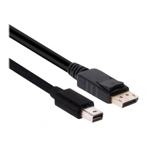 DisplayPort kabel Club 3D – Mini DisplayPort til DisplayPort 2 m (sort)